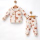 Dolaş Kids 096 Toptan Büyük Ayıcık Desenli Erkek Çocuk Pijama Takımı (1106 Serisi Devamı)