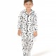 Dolaş Kids 076 Toptan İnek Desenli Unisex Çocuk Pijama Takımı (1098 Serisi Devamı)